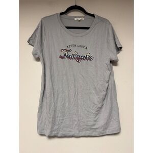C&C California Gray Never Lost A Tailgate Graphic T‎ Shirt XL